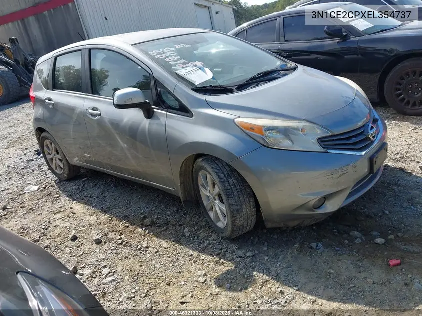 NISSAN NOTE 2014, VIN 3N1CE2CPXEL354737