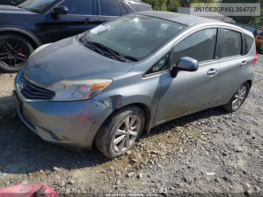 2014 NISSAN NOTE VIN 3N1CE2CPXEL354737 — фото 2