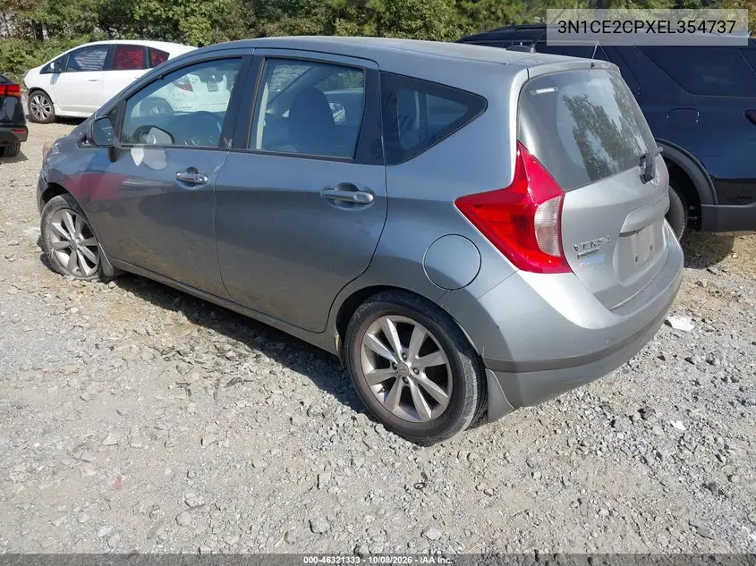 2014 NISSAN NOTE VIN 3N1CE2CPXEL354737 — фото 3
