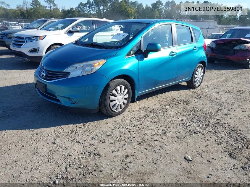 2014 NISSAN NOTE VIN 3N1CE2CP7EL359801 — фото 2