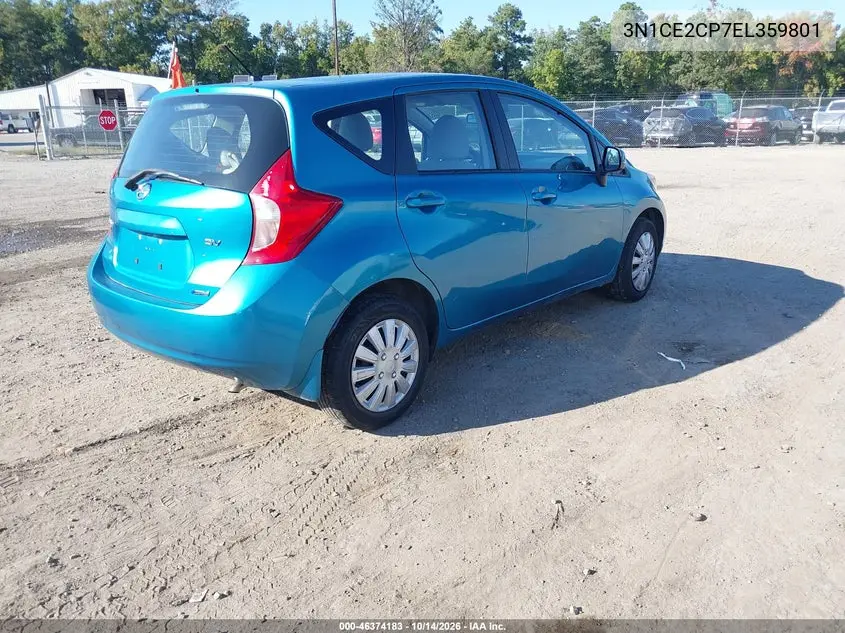 2014 NISSAN NOTE VIN 3N1CE2CP7EL359801 — фото 4