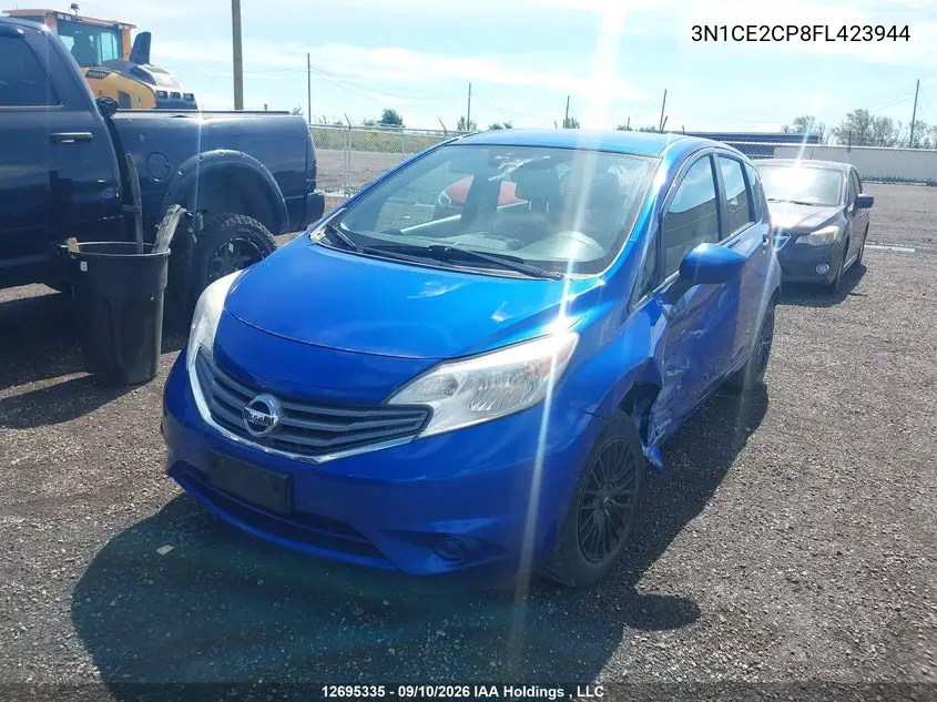 2015 NISSAN NOTE VIN 3N1CE2CP8FL423944 — фото 2