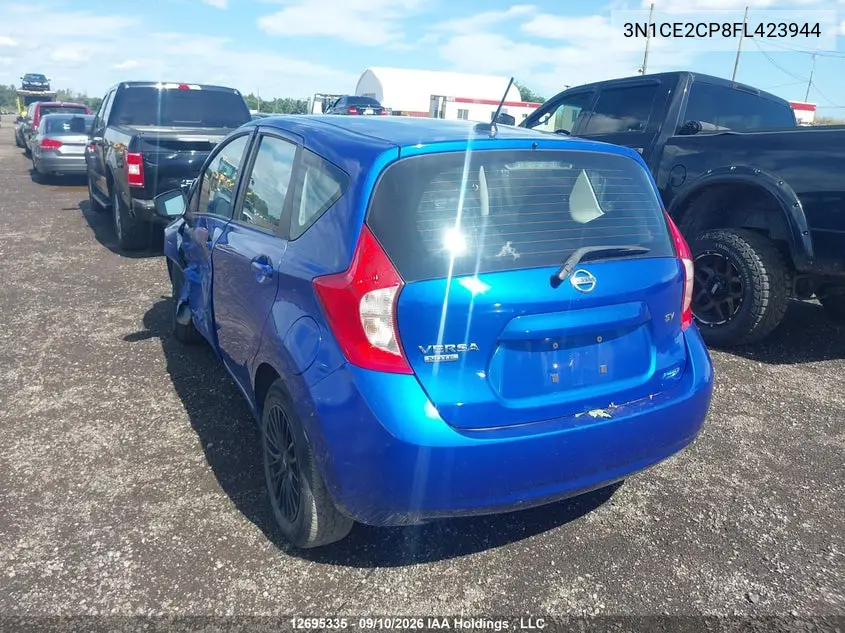 2015 NISSAN NOTE VIN 3N1CE2CP8FL423944 — фото 3