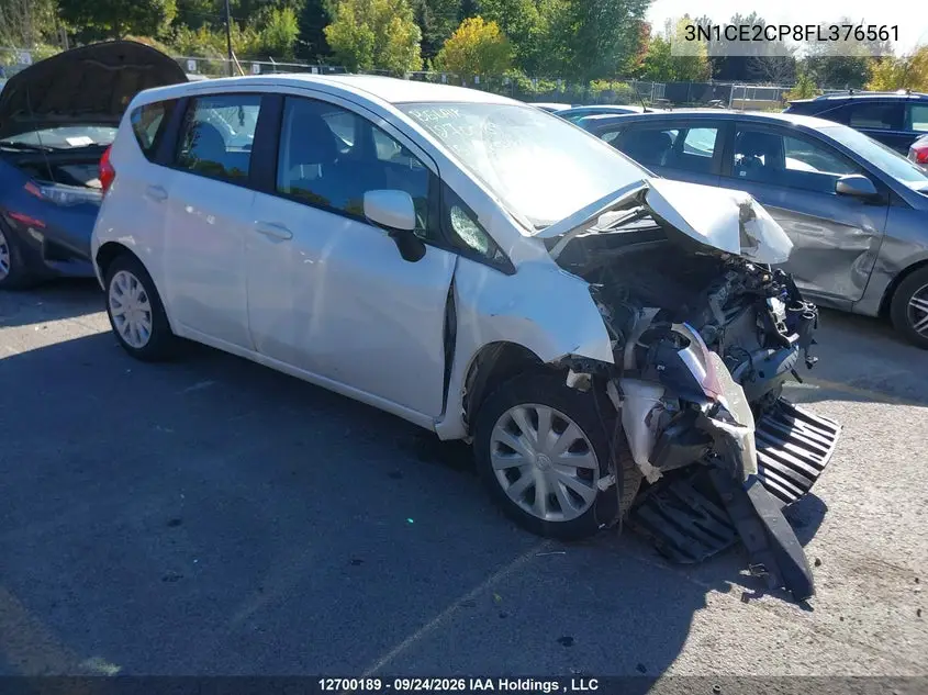 NISSAN NOTE 2015, VIN 3N1CE2CP8FL376561