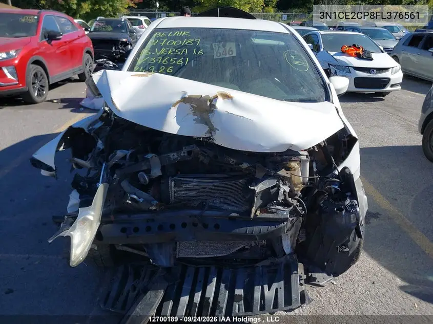 2015 NISSAN NOTE VIN 3N1CE2CP8FL376561 — фото 12