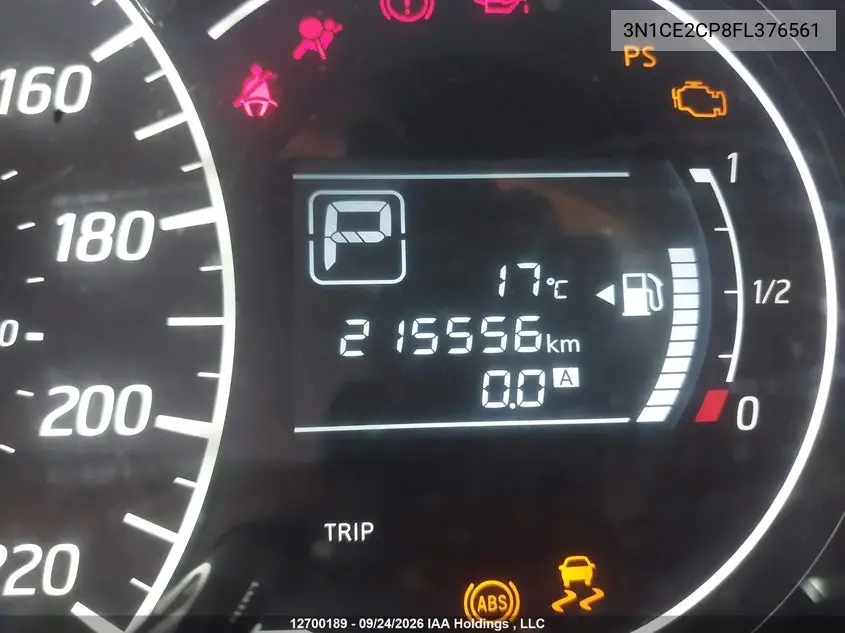 2015 NISSAN NOTE VIN 3N1CE2CP8FL376561 — фото 15