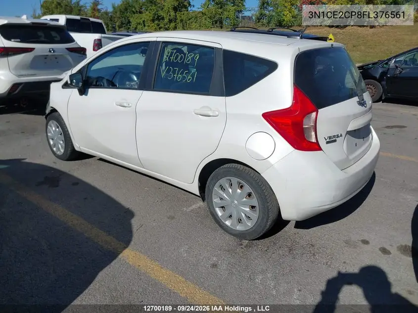 2015 NISSAN NOTE VIN 3N1CE2CP8FL376561 — фото 3