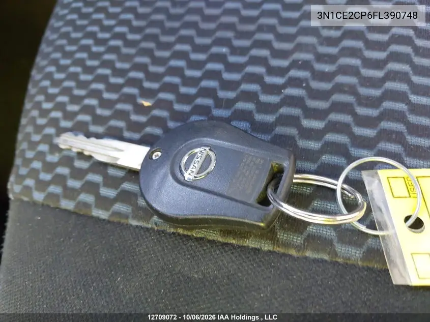 2015 NISSAN NOTE VIN 3N1CE2CP6FL390748 — фото 11