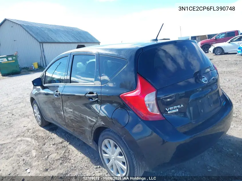 2015 NISSAN NOTE VIN 3N1CE2CP6FL390748 — фото 3