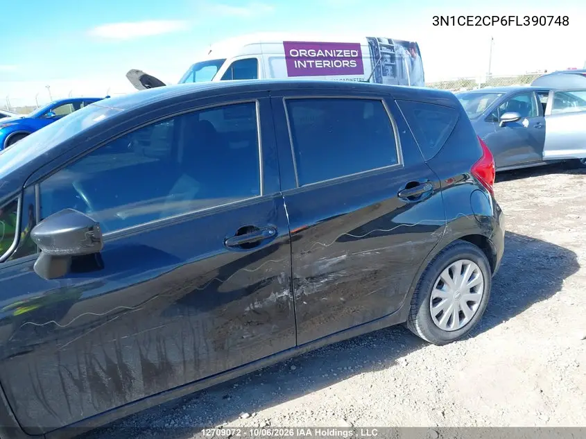 2015 NISSAN NOTE VIN 3N1CE2CP6FL390748 — фото 6
