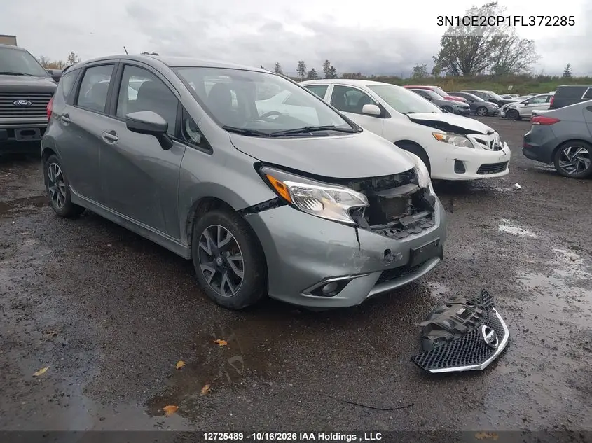 NISSAN NOTE 2015, VIN 3N1CE2CP1FL372285