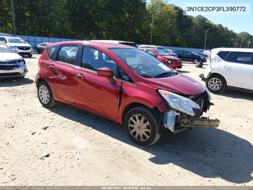 NISSAN NOTE 2015, VIN 3N1CE2CP3FL390772