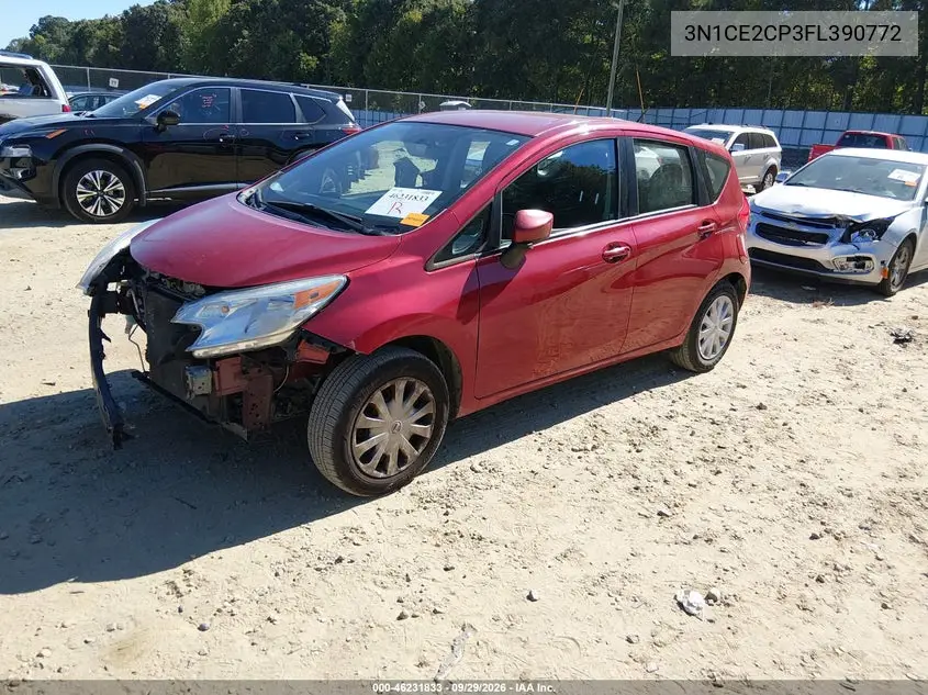 2015 NISSAN NOTE VIN 3N1CE2CP3FL390772 — фото 2