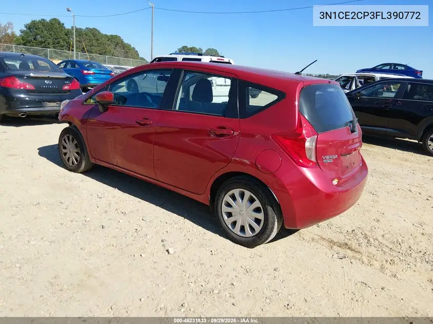 2015 NISSAN NOTE VIN 3N1CE2CP3FL390772 — фото 3