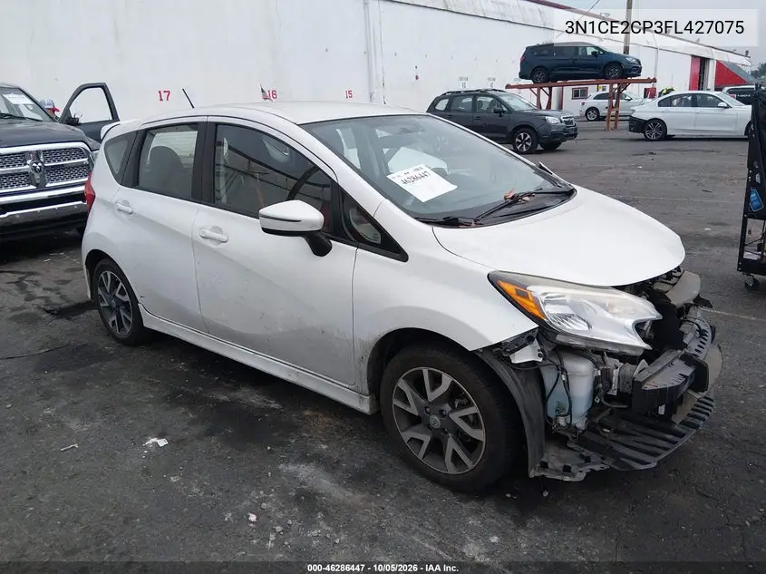 NISSAN NOTE 2015, VIN 3N1CE2CP3FL427075