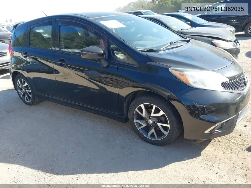 NISSAN NOTE 2015, VIN 3N1CE2CP5FL362035