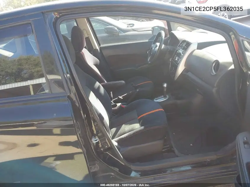 2015 NISSAN NOTE VIN 3N1CE2CP5FL362035 — фото 5