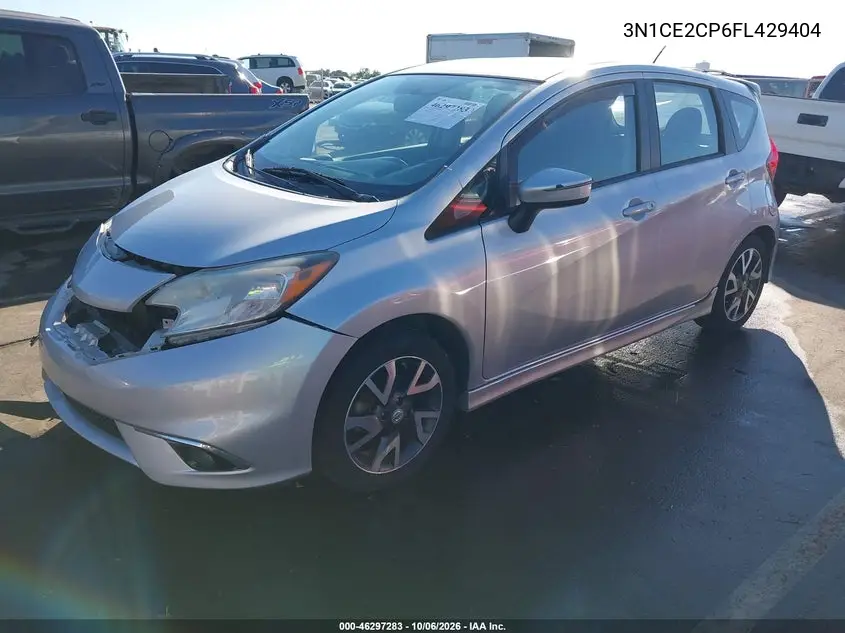 2015 NISSAN NOTE VIN 3N1CE2CP6FL429404 — фото 2