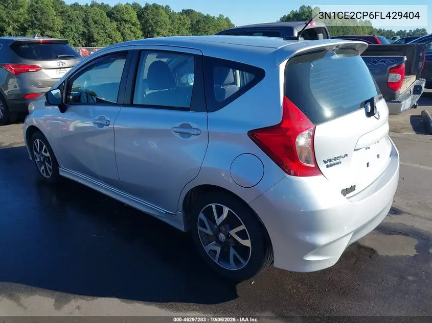 2015 NISSAN NOTE VIN 3N1CE2CP6FL429404 — фото 3