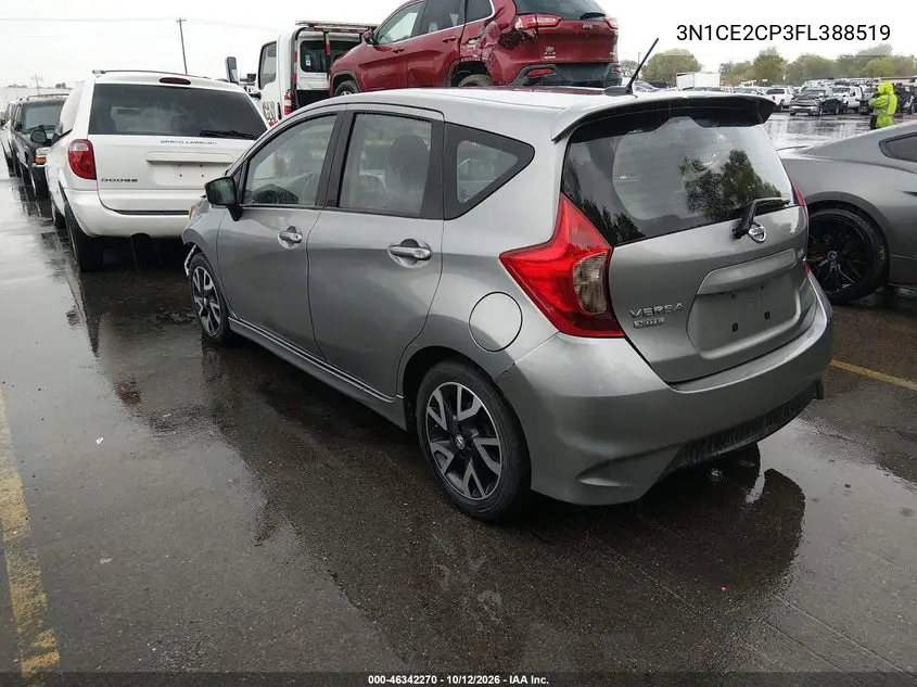 2015 NISSAN NOTE VIN 3N1CE2CP3FL388519 — фото 3