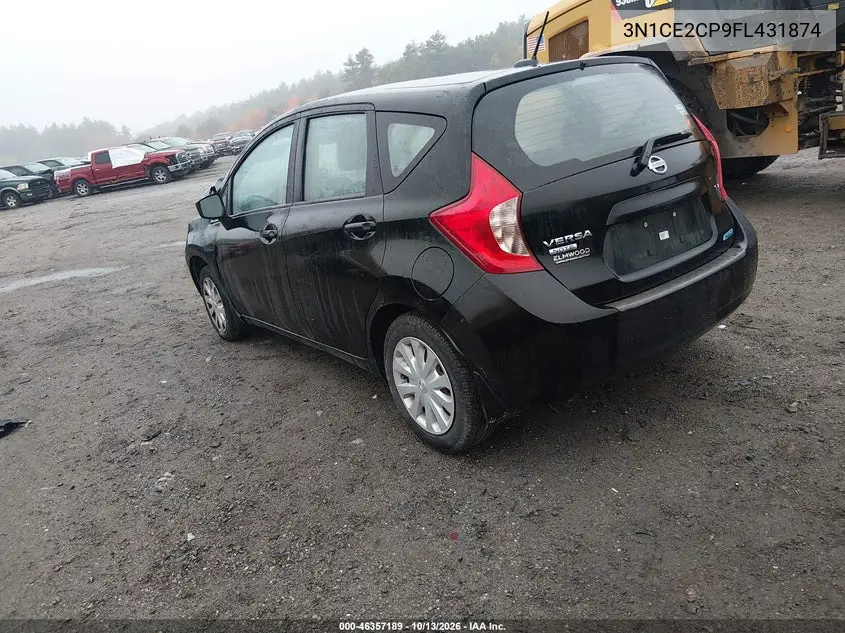 2015 NISSAN NOTE VIN 3N1CE2CP9FL431874 — фото 3