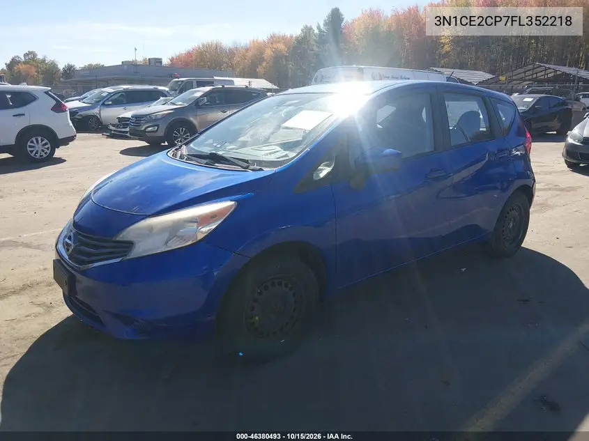 2015 NISSAN NOTE VIN 3N1CE2CP7FL352218 — фото 2