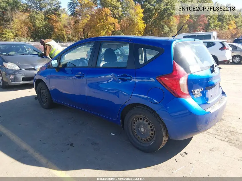 2015 NISSAN NOTE VIN 3N1CE2CP7FL352218 — фото 3