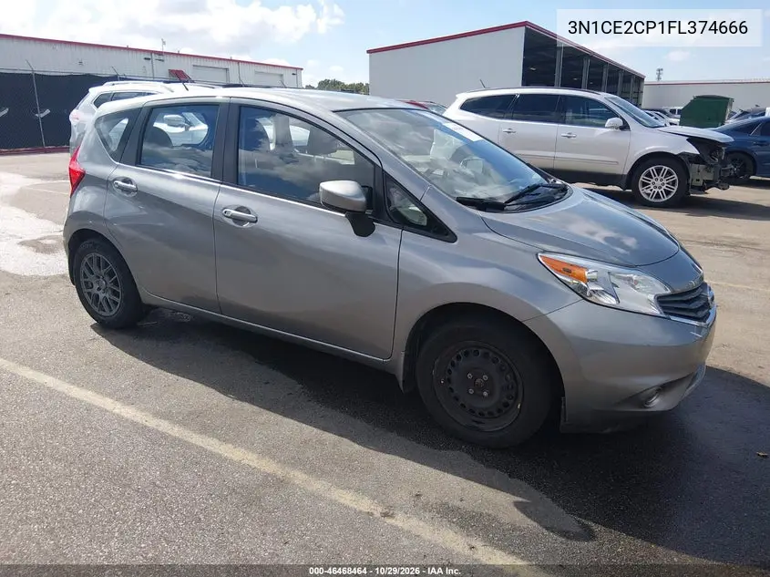 NISSAN NOTE 2015, VIN 3N1CE2CP1FL374666