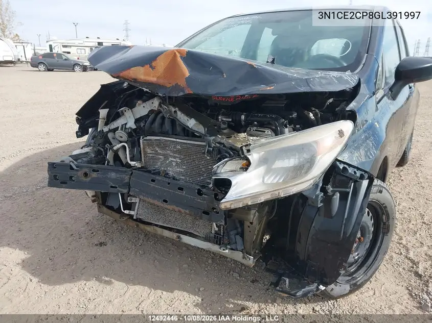 2016 NISSAN NOTE VIN 3N1CE2CP8GL391997 — фото 6