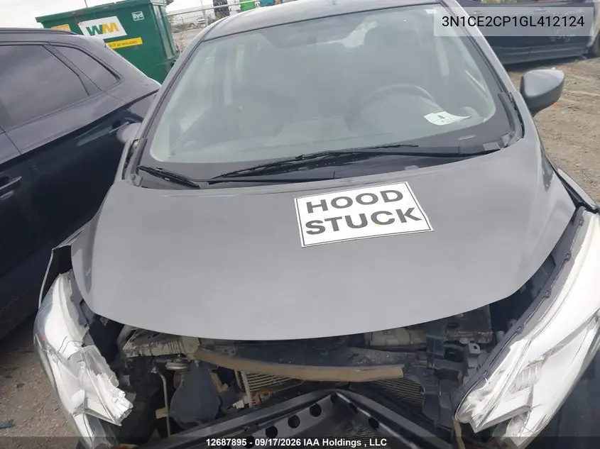 2016 NISSAN NOTE VIN 3N1CE2CP1GL412124 — фото 10