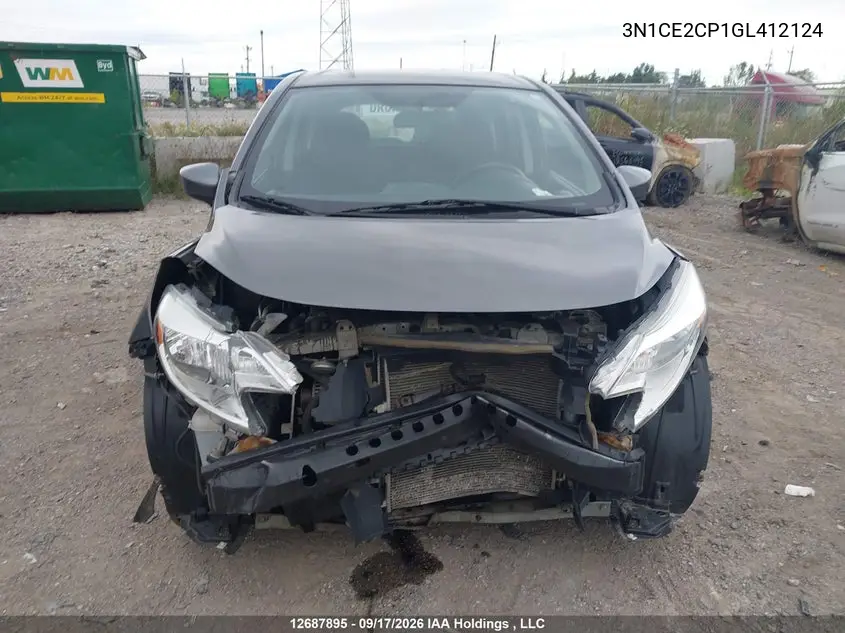 2016 NISSAN NOTE VIN 3N1CE2CP1GL412124 — фото 12