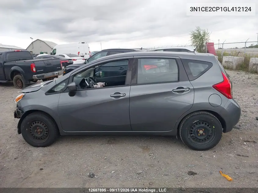 2016 NISSAN NOTE VIN 3N1CE2CP1GL412124 — фото 14