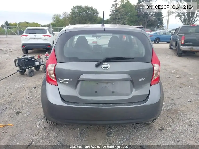 2016 NISSAN NOTE VIN 3N1CE2CP1GL412124 — фото 16