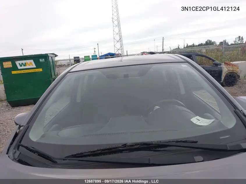 2016 NISSAN NOTE VIN 3N1CE2CP1GL412124 — фото 17
