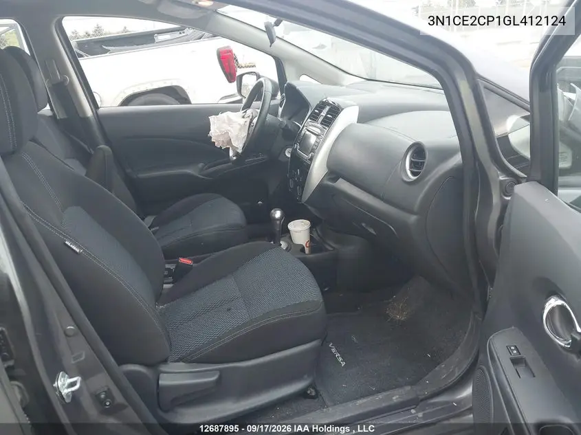 2016 NISSAN NOTE VIN 3N1CE2CP1GL412124 — фото 5