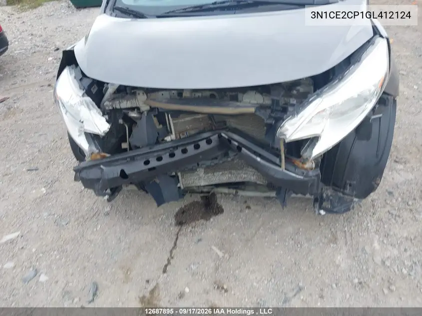 2016 NISSAN NOTE VIN 3N1CE2CP1GL412124 — фото 6