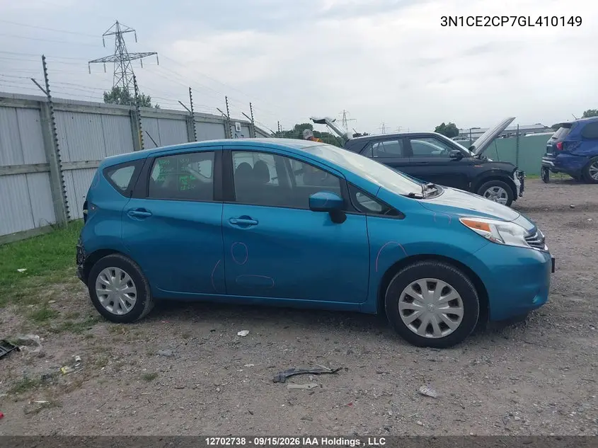 2016 NISSAN NOTE VIN 3N1CE2CP7GL410149 — фото 13