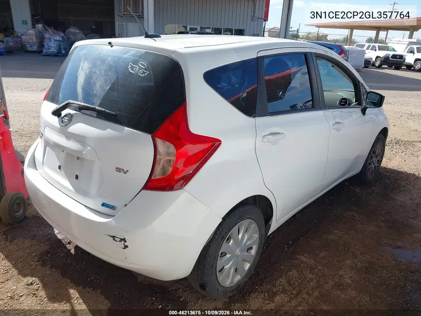 2016 NISSAN NOTE VIN 3N1CE2CP2GL357764 — фото 4