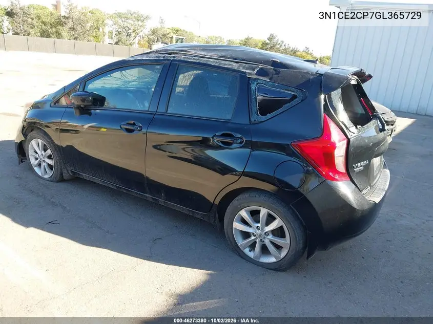 2016 NISSAN NOTE VIN 3N1CE2CP7GL365729 — фото 3