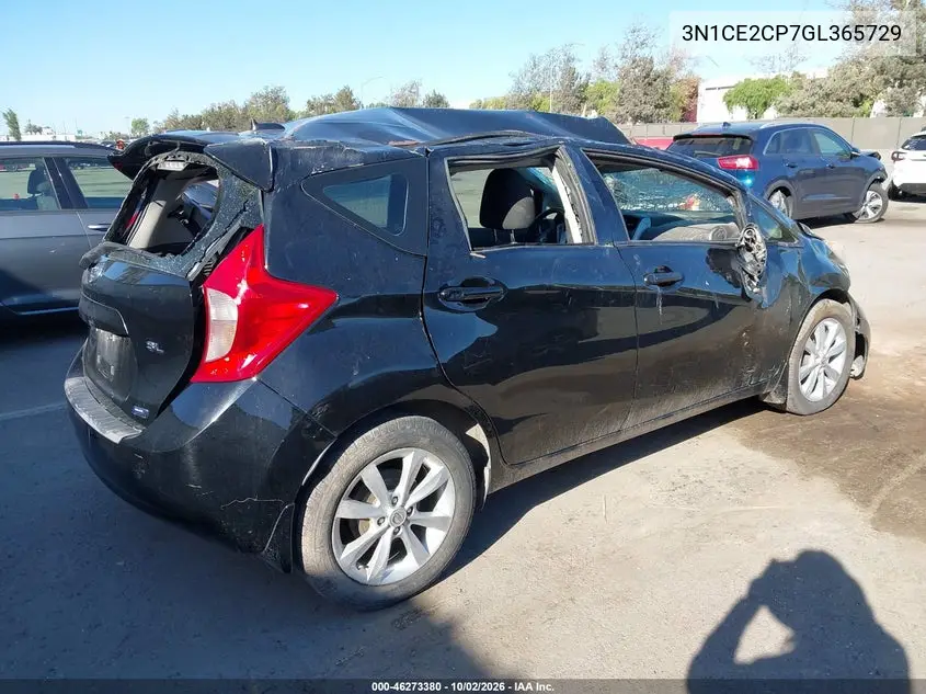 2016 NISSAN NOTE VIN 3N1CE2CP7GL365729 — фото 4