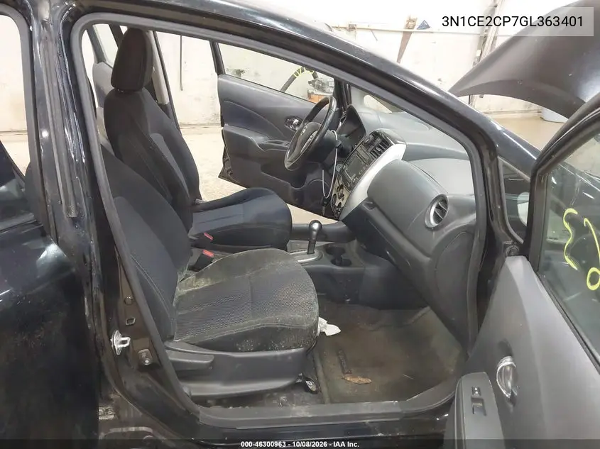 2016 NISSAN NOTE VIN 3N1CE2CP7GL363401 — фото 5