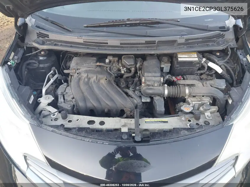 2016 NISSAN NOTE VIN 3N1CE2CP3GL375626 — фото 10