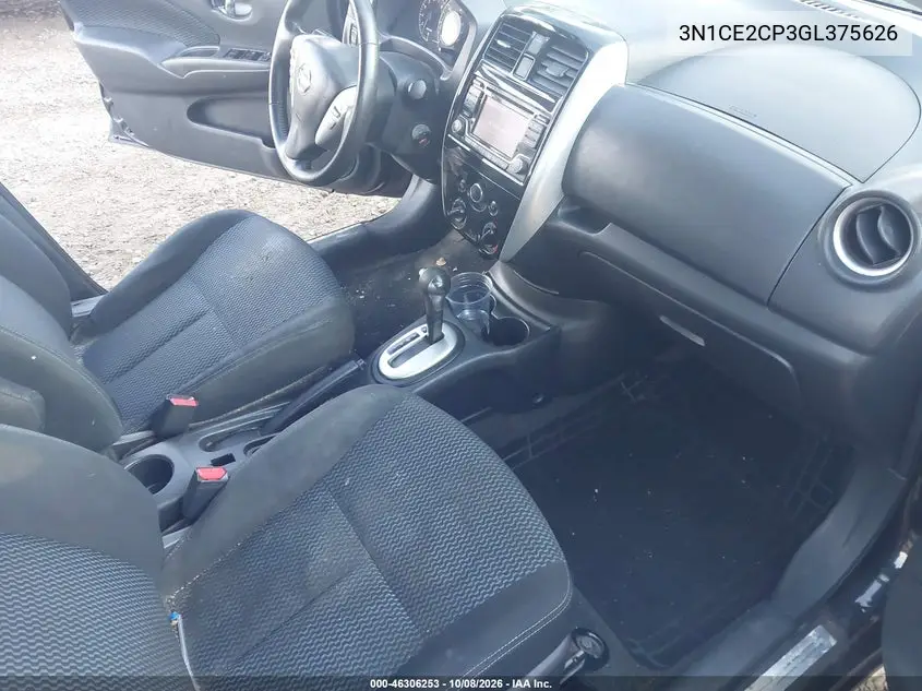 2016 NISSAN NOTE VIN 3N1CE2CP3GL375626 — фото 5