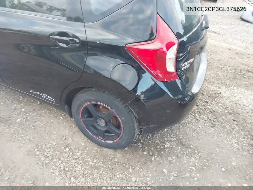 2016 NISSAN NOTE VIN 3N1CE2CP3GL375626 — фото 6