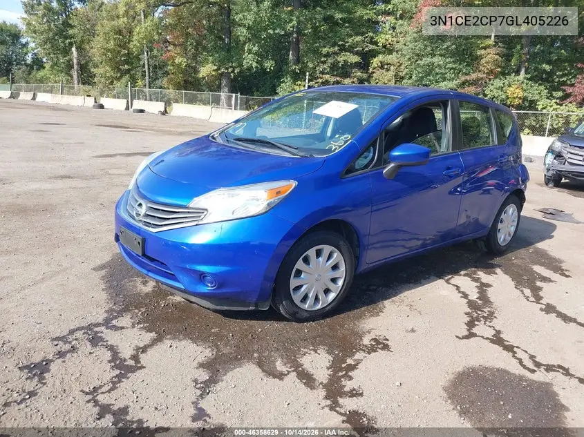 2016 NISSAN NOTE VIN 3N1CE2CP7GL405226 — фото 2