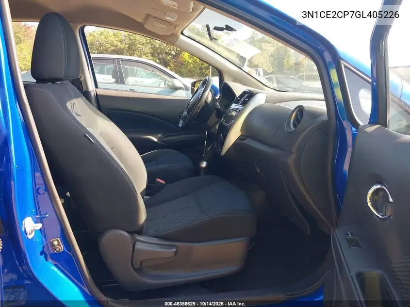 2016 NISSAN NOTE VIN 3N1CE2CP7GL405226 — фото 5