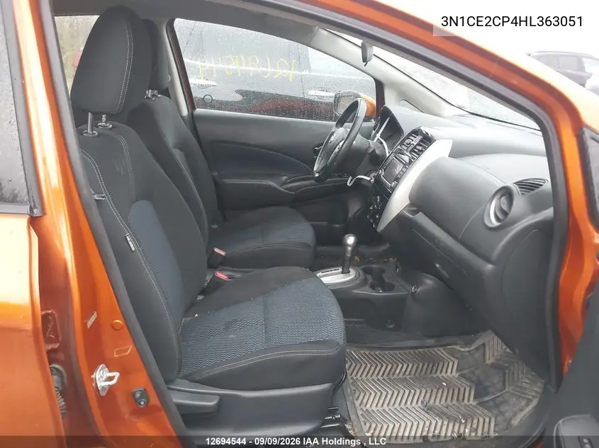 2017 NISSAN NOTE VIN 3N1CE2CP4HL363051 — фото 5