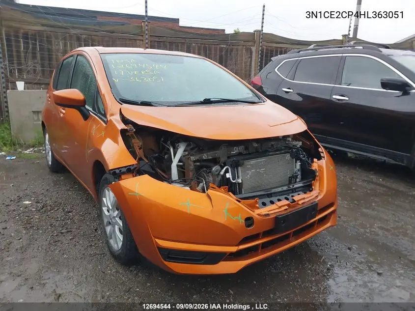 2017 NISSAN NOTE VIN 3N1CE2CP4HL363051 — фото 6