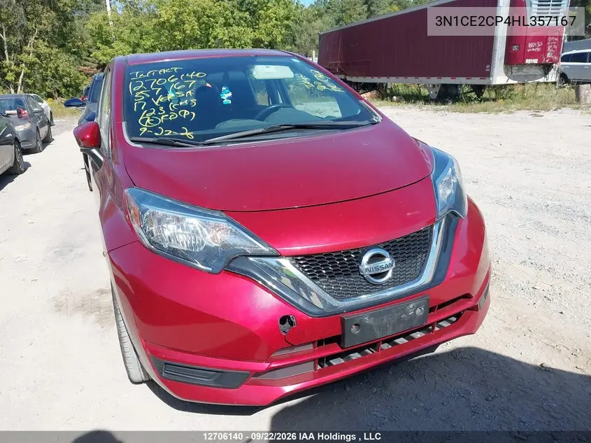 2017 NISSAN NOTE VIN 3N1CE2CP4HL357167 — фото 12