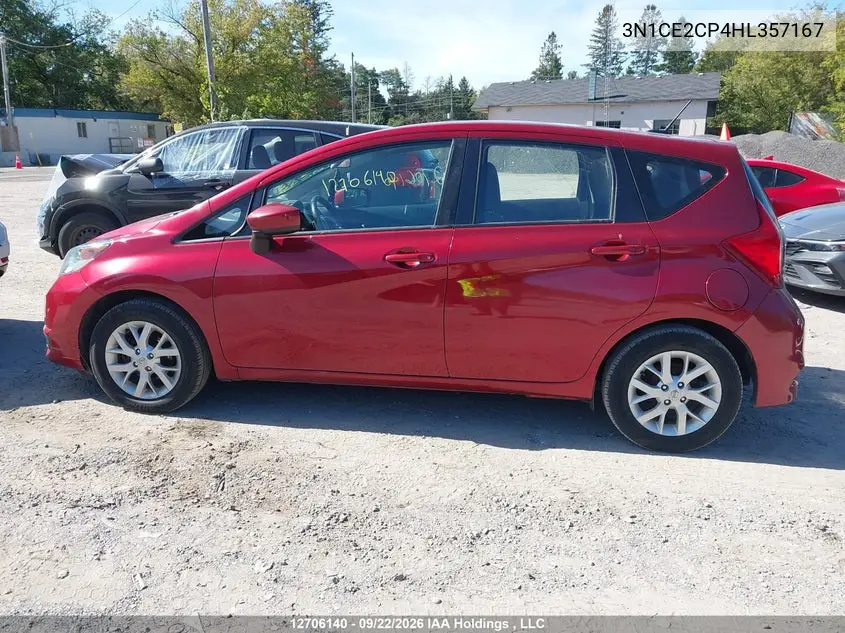 2017 NISSAN NOTE VIN 3N1CE2CP4HL357167 — фото 14